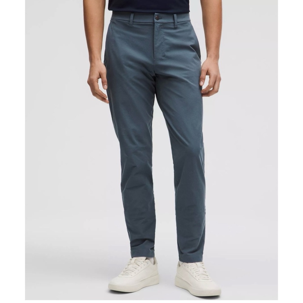 Banana Republic Slim Fit Trousers in Gray Blue Size 32x34 Men
